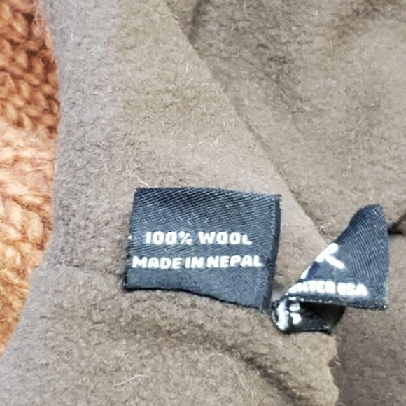 Wool Hat Beagle Design One Size Brown - Picture 4 of 5